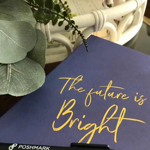 Junk Journal Insert Future Is Bright Journaling Pocket Size Notebook Self Care - Picture 3 of 5